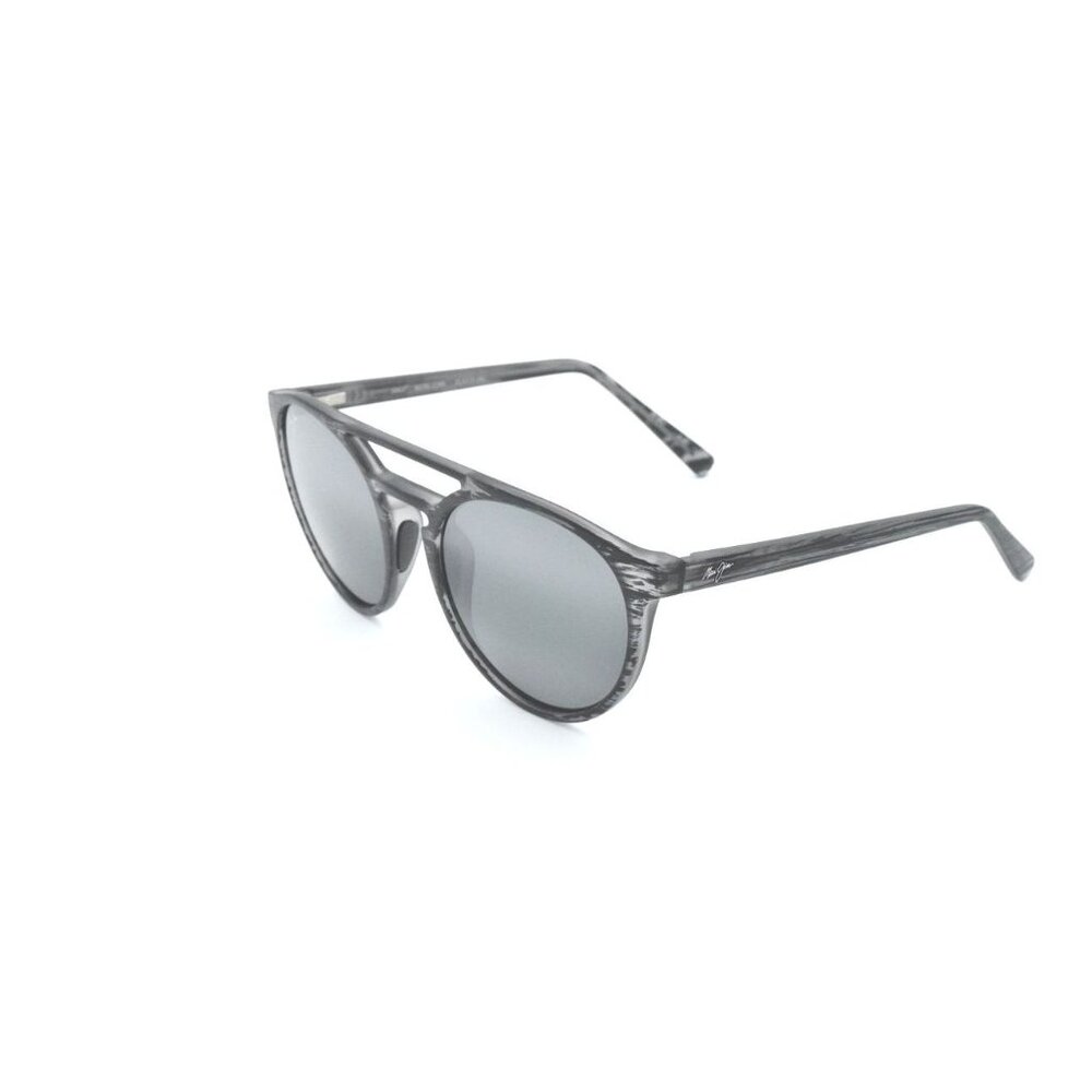 Maui Jim AH DANG! 781-11MS Matte Grey Stripe / Neutral Grey Polarized